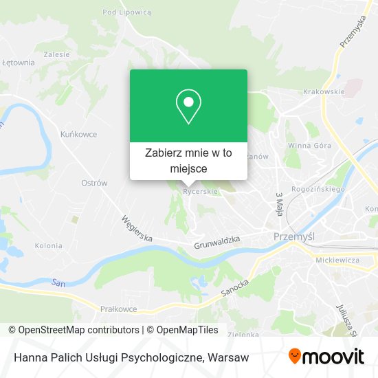 Mapa Hanna Palich Usługi Psychologiczne