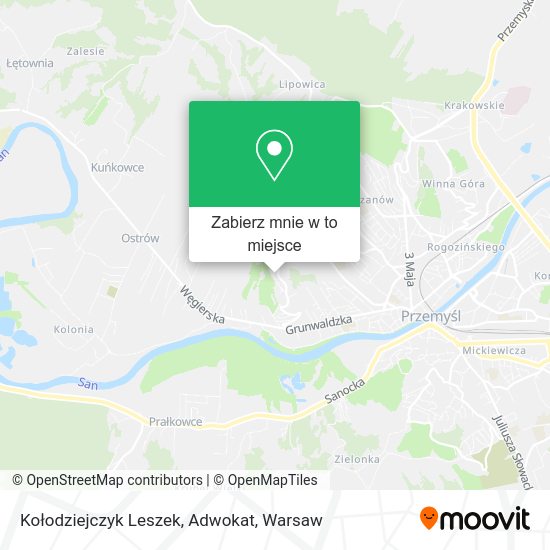 Mapa Kołodziejczyk Leszek, Adwokat