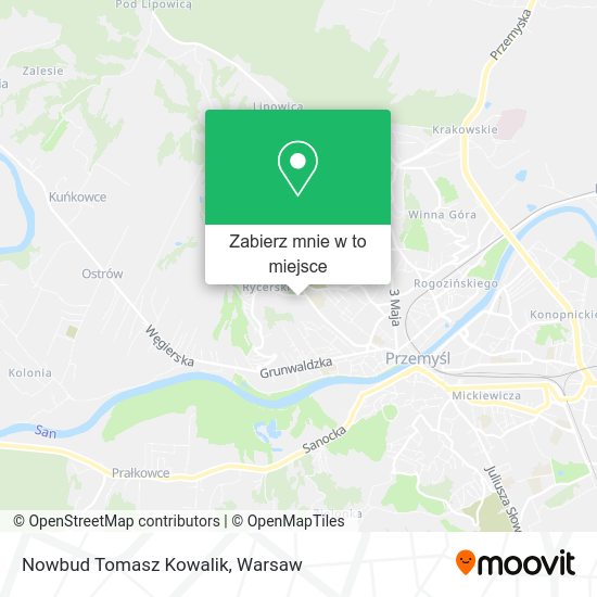 Mapa Nowbud Tomasz Kowalik