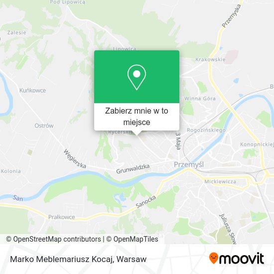 Mapa Marko Meblemariusz Kocaj