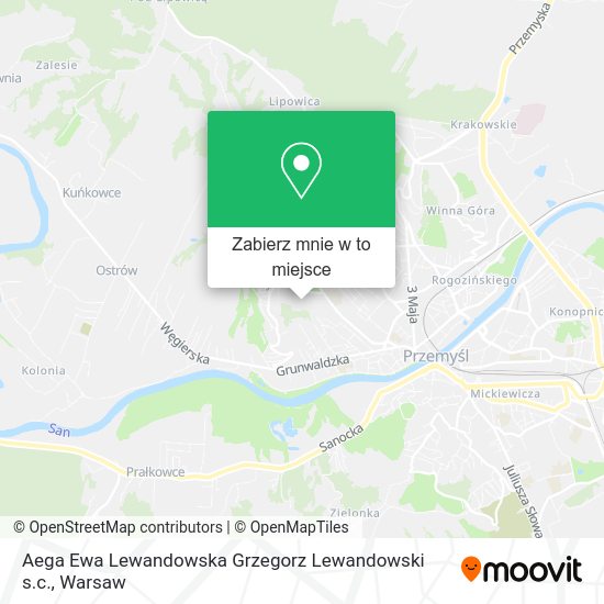 Mapa Aega Ewa Lewandowska Grzegorz Lewandowski s.c.