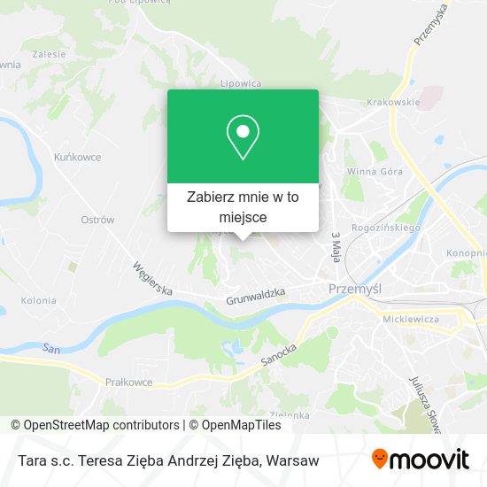 Mapa Tara s.c. Teresa Zięba Andrzej Zięba