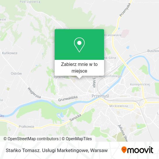 Mapa Stańko Tomasz. Usługi Marketingowe