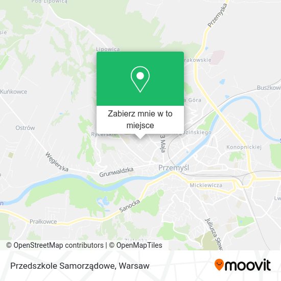 Mapa Przedszkole Samorządowe