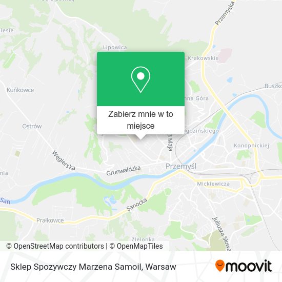 Mapa Sklep Spozywczy Marzena Samoil