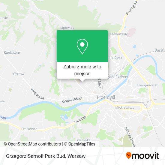 Mapa Grzegorz Samoił Park Bud