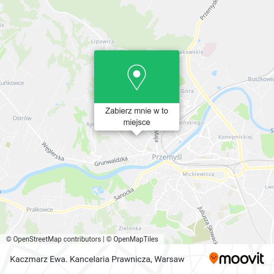 Mapa Kaczmarz Ewa. Kancelaria Prawnicza