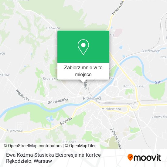 Mapa Ewa Koźma-Stasicka Ekspresja na Kartce Rękodzieło