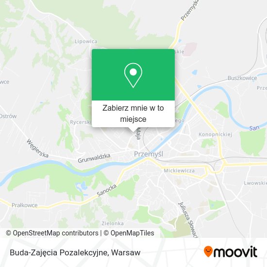 Mapa Buda-Zajęcia Pozalekcyjne