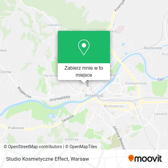 Mapa Studio Kosmetyczne Effect