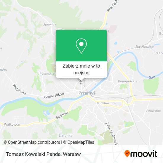 Mapa Tomasz Kowalski Panda