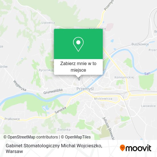 Mapa Gabinet Stomatologiczny Michal Wojcieszko