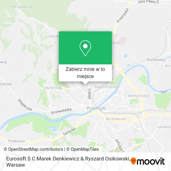 Mapa Eurosoft S C Marek Denkiewicz & Ryszard Osikowski
