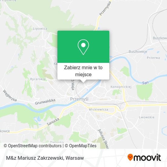 Mapa M&z Mariusz Zakrzewski