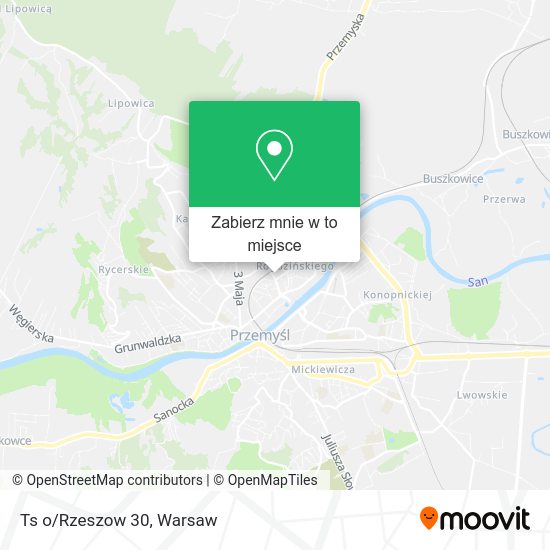 Mapa Ts o/Rzeszow 30