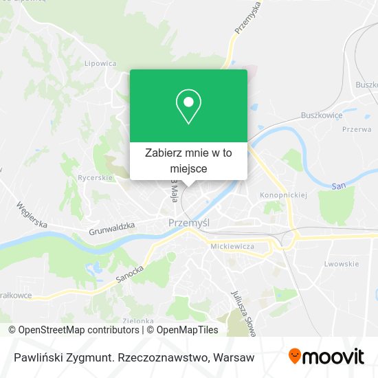 Mapa Pawliński Zygmunt. Rzeczoznawstwo