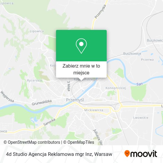 Mapa 4d Studio Agencja Reklamowa mgr Inz