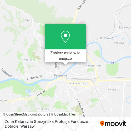 Mapa Zofia Katarzyna Starzyńska Profesja Fundusze Dotacje