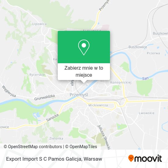 Mapa Export Import S C Pamos Galicja