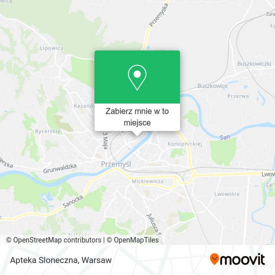 Mapa Apteka Sloneczna