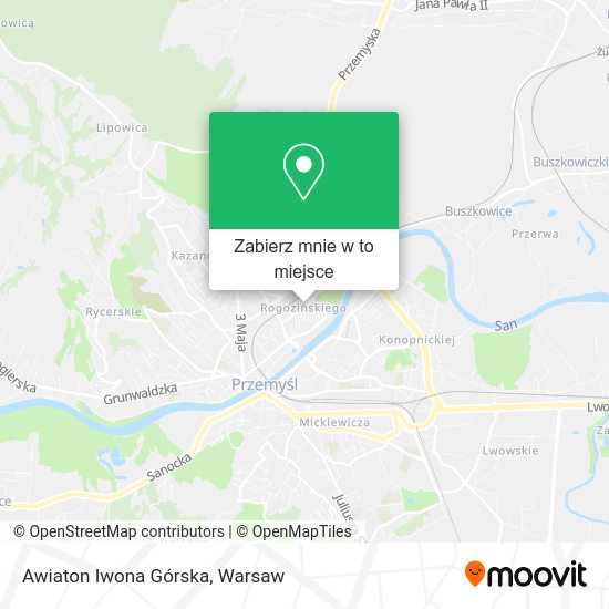 Mapa Awiaton Iwona Górska