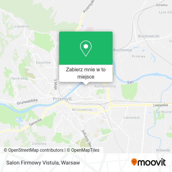 Mapa Salon Firmowy Vistula