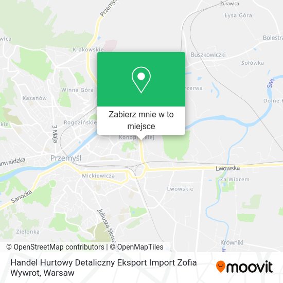 Mapa Handel Hurtowy Detaliczny Eksport Import Zofia Wywrot