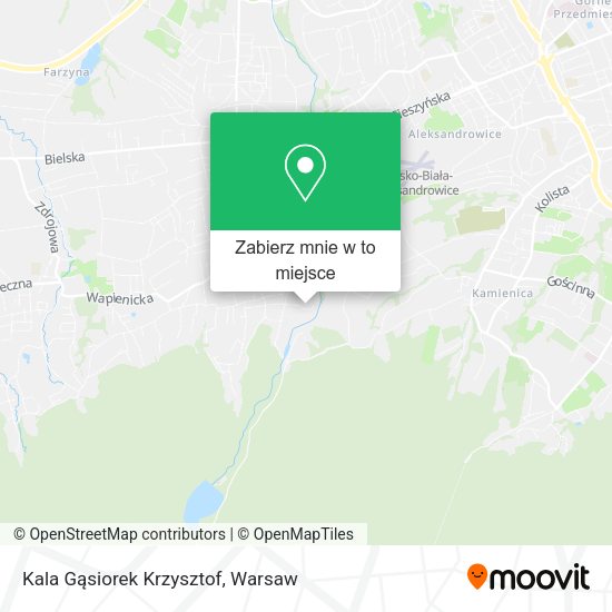 Mapa Kala Gąsiorek Krzysztof