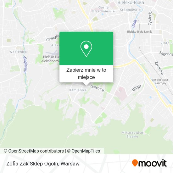 Mapa Zofia Zak Sklep Ogoln