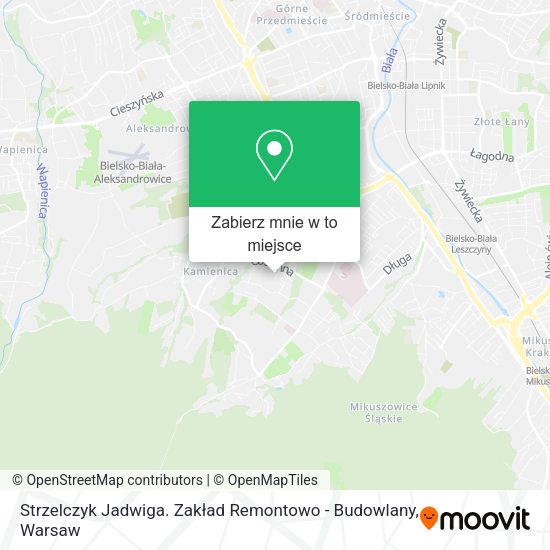 Mapa Strzelczyk Jadwiga. Zakład Remontowo - Budowlany