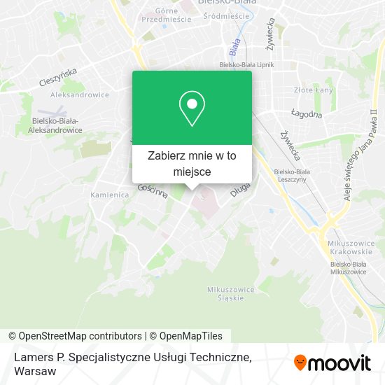 Mapa Lamers P. Specjalistyczne Usługi Techniczne