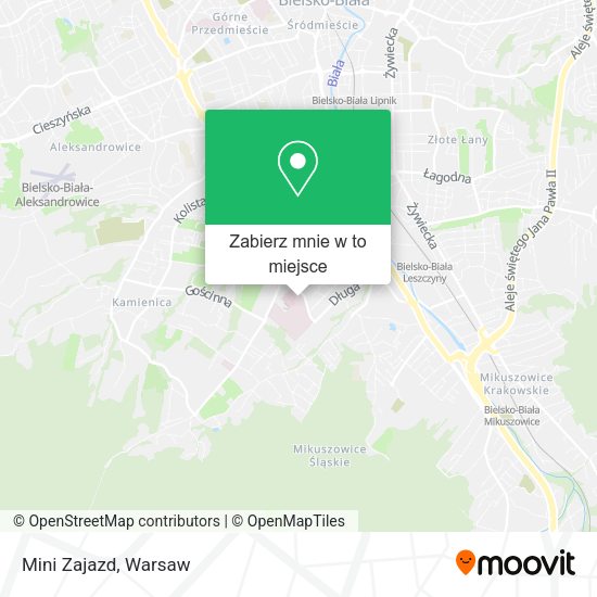 Mapa Mini Zajazd