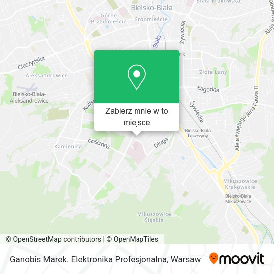 Mapa Ganobis Marek. Elektronika Profesjonalna