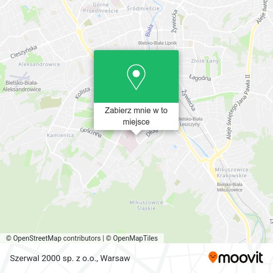 Mapa Szerwal 2000 sp. z o.o.