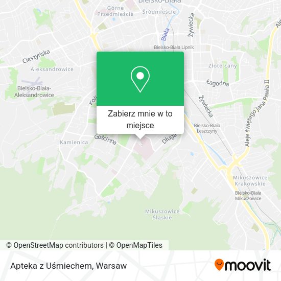 Mapa Apteka z Uśmiechem