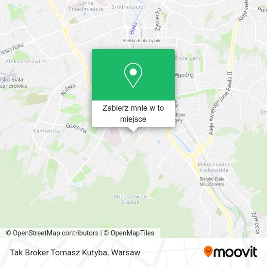 Mapa Tak Broker Tomasz Kutyba