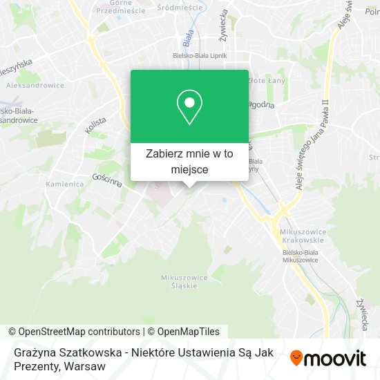 Mapa Grażyna Szatkowska - Niektóre Ustawienia Są Jak Prezenty