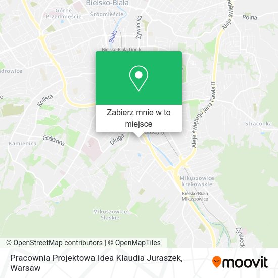 Mapa Pracownia Projektowa Idea Klaudia Juraszek