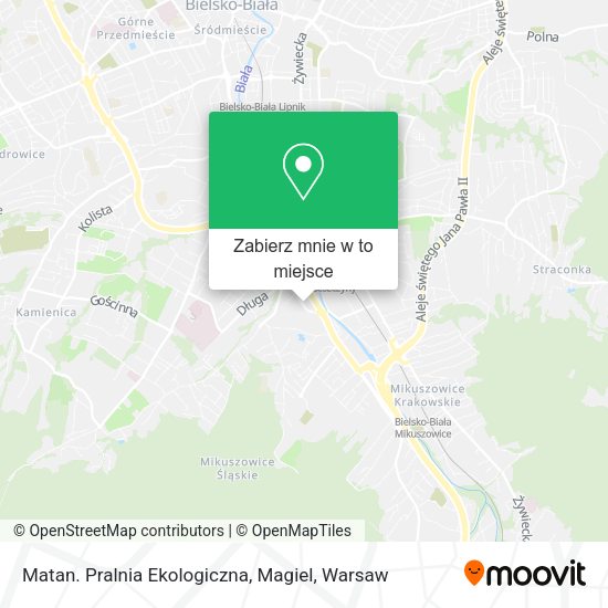 Mapa Matan. Pralnia Ekologiczna, Magiel