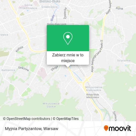 Mapa Myjnia Partyzantow