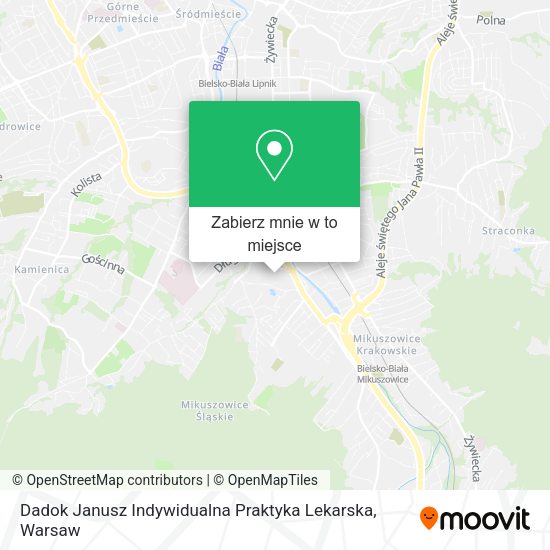 Mapa Dadok Janusz Indywidualna Praktyka Lekarska