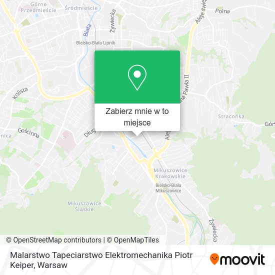 Mapa Malarstwo Tapeciarstwo Elektromechanika Piotr Keiper