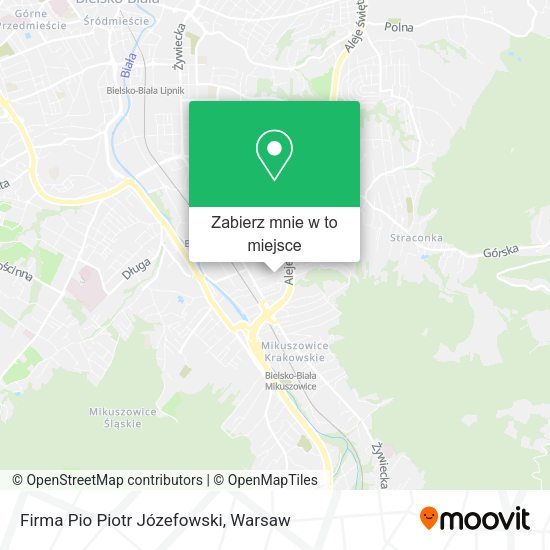 Mapa Firma Pio Piotr Józefowski