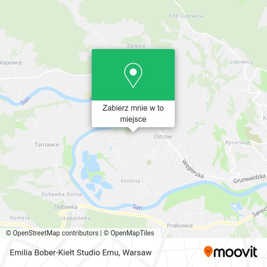 Mapa Emilia Bober-Kiełt Studio Emu