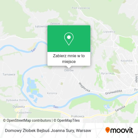 Mapa Domowy Żłobek Bejbuś Joanna Sury