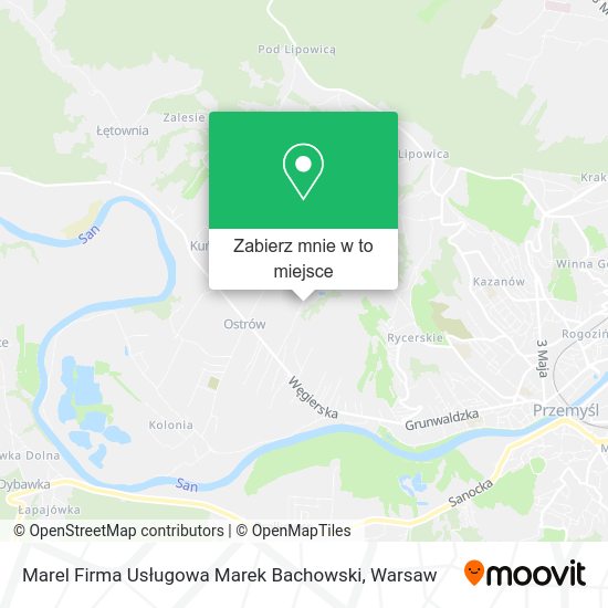 Mapa Marel Firma Usługowa Marek Bachowski