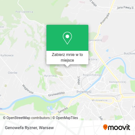 Mapa Genowefa Ryzner