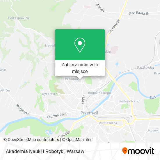 Mapa Akademia Nauki i Robotyki