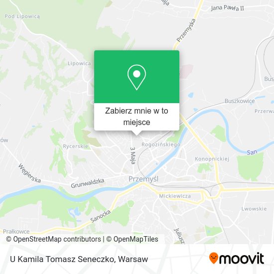 Mapa U Kamila Tomasz Seneczko