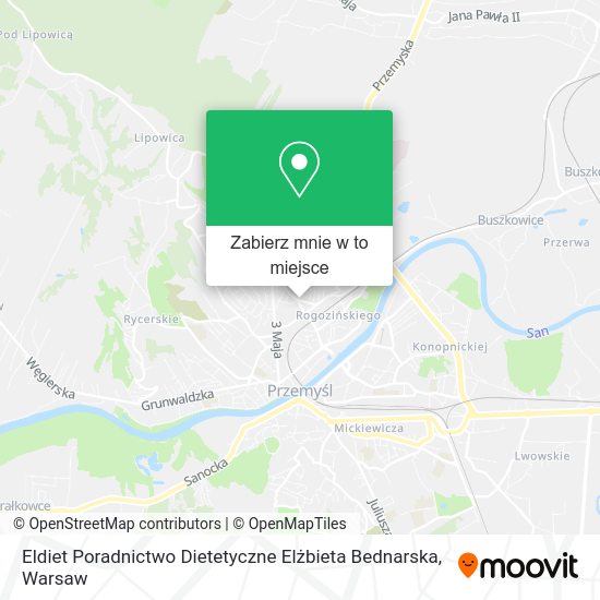 Mapa Eldiet Poradnictwo Dietetyczne Elżbieta Bednarska